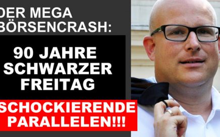 Daniel Sauer: 90 Jahre Schwarzer Freitag Börsencrash